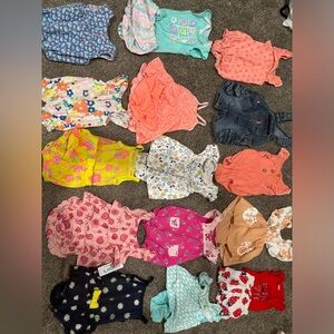 0-3 month old baby girl summer outfits
